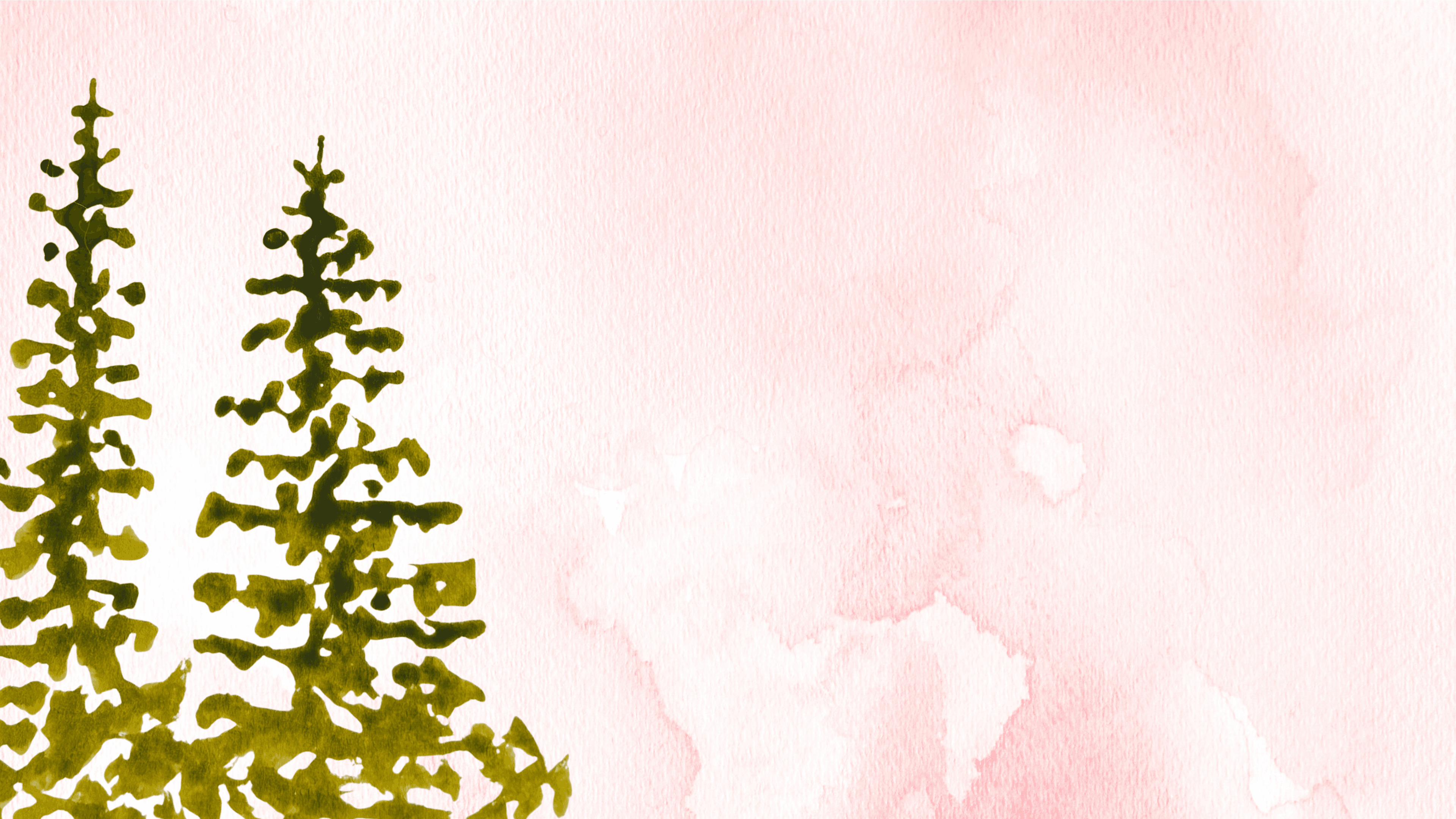 Painterly forest artwork